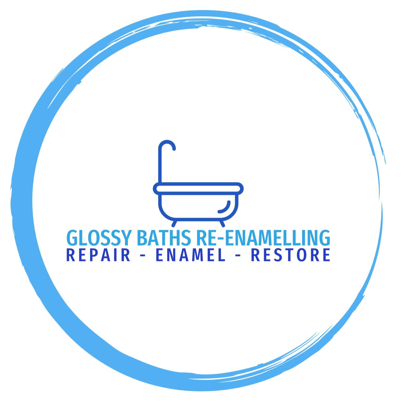 Glossy Baths Re-enamelling logo Glossy Baths Re-enamelling logo - Newbury